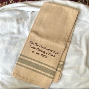 Park Designs “outdoorsy type” dish towel